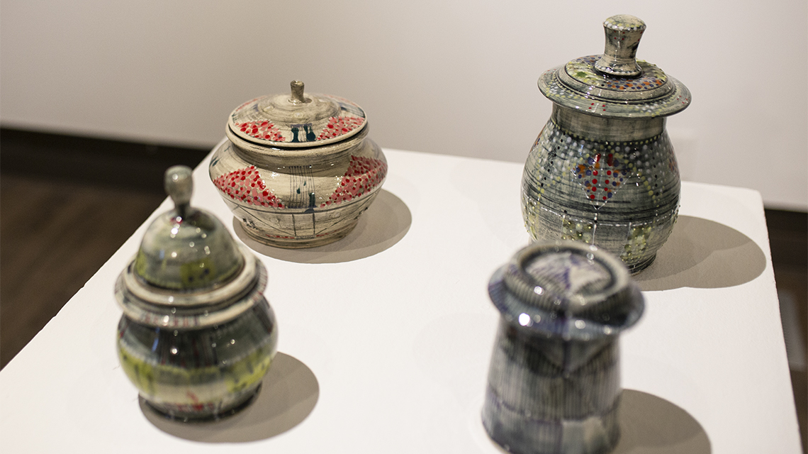Four Lidded Forms 